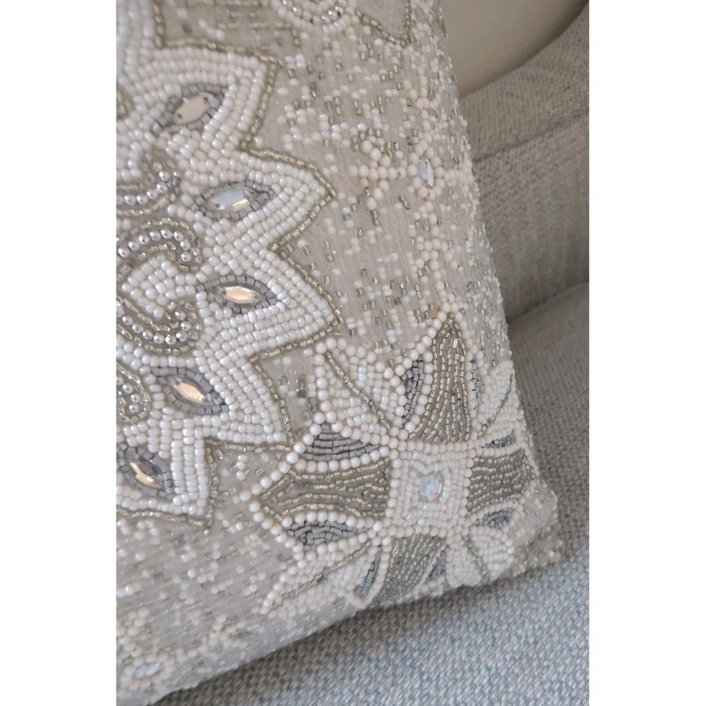 pier one imports Beaded pillow - Picture 6 of 13